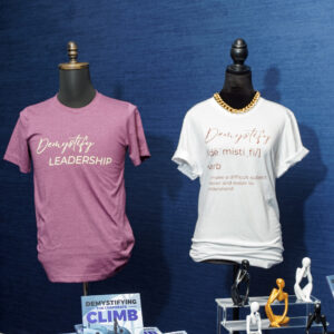 Demystify Leadership Tee - White