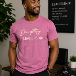 Demystify Leadership Tee - Maroon